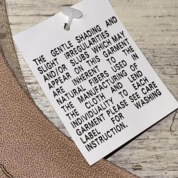 NWT Vintage 90s Stephanie Wool Tan Embroidered  Women’s Vest Size Large - Picture 4 of 7